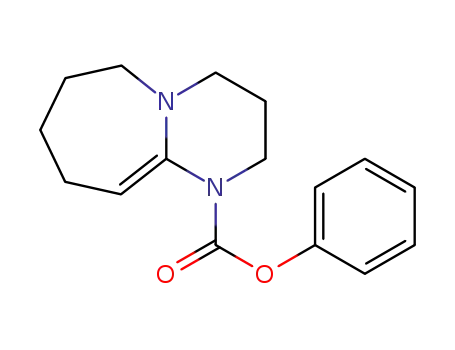 Molecular Structure of 1309041-53-9 (phenyl 1,8-diazabicyclo[5.4.0]undec-6-ene-8-carboxylate)