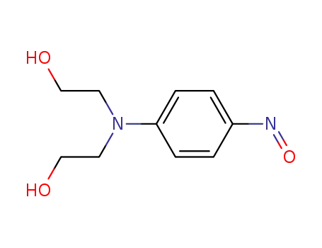 Molecular Structure of 3590-52-1 (2,2'-[(4-nitrosophenyl)imino]bisethanol)
