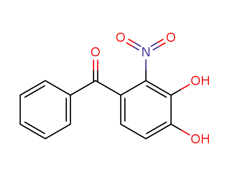 Molecular Structure of 383382-84-1 (Methanone, (3,4-dihydroxy-2-nitrophenyl)phenyl-)