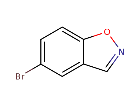 Molecular Structure of 837392-65-1 (1,2-BENZISOXAZOLE, 5-BROMO-)