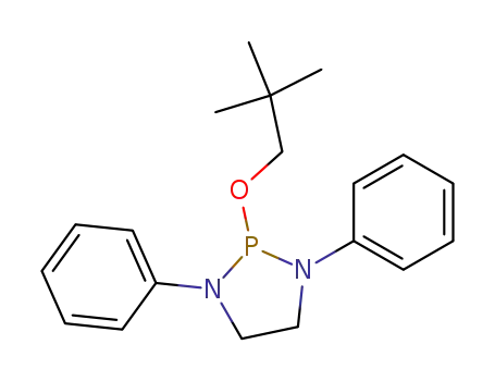 Molecular Structure of 85558-04-9 (2-(2,2-Dimethyl-propoxy)-1,3-diphenyl-[1,3,2]diazaphospholidine)