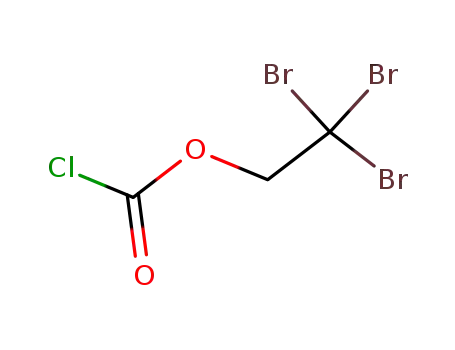 Molecular Structure of 17182-43-3 (2,2,2-tribromoethyl chloroformate)