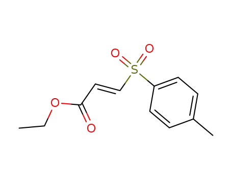 Molecular Structure of 117659-25-3 (ethyl (E)-3-[(4-methylphenyl)sulfonyl]-2-propenoate)