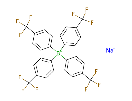 Borate(1-),tetrakis[4-(trifluoromethyl)phenyl]-, sodium cas no. 22533-15-9 98%