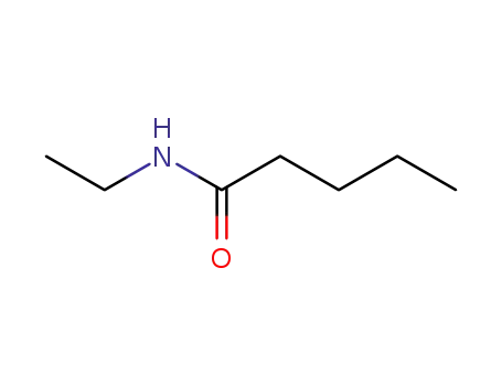 Molecular Structure of 54007-33-9 (N-Ethylpentanamide)