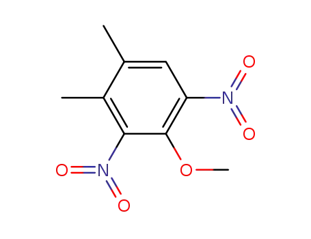 Molecular Structure of 160754-06-3 (3,4-dimethyl-2,6-dinitroanisole)