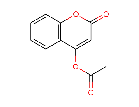 Molecular Structure of 15059-36-6 (4-acetoxycoumarin)
