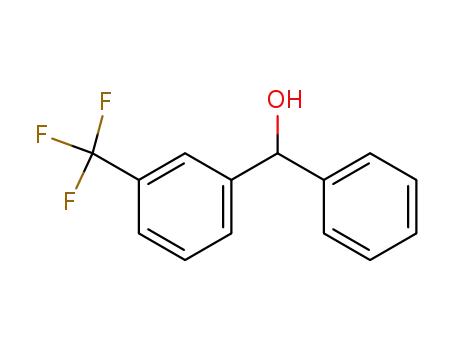 Molecular Structure of 728-80-3 (3-(TRIFLUOROMETHYL)BENZHYDROL)