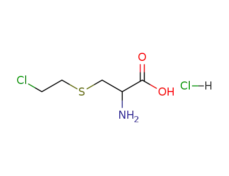 Molecular Structure of 89299-66-1 (S-(2-chloroethyl)cysteine)