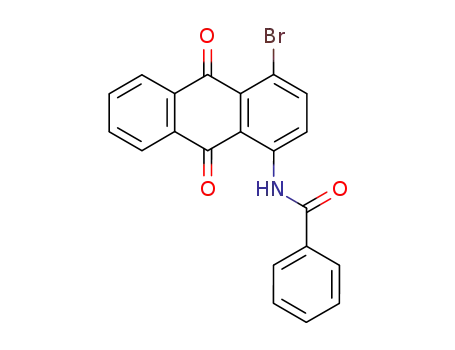 Molecular Structure of 81-44-7 (1-BENZOYLAMINO-4-BROMOANTHRAQUINONE)