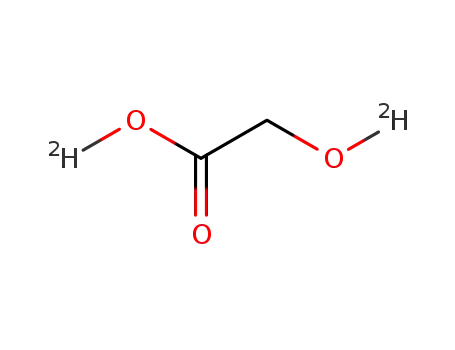Molecular Structure of 81278-02-6 ((O-2H<sub>2</sub>)-glycolic acid)