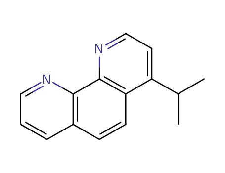 Molecular Structure of 80186-78-3 (4-isopropyl-1,10-phenanthroline)