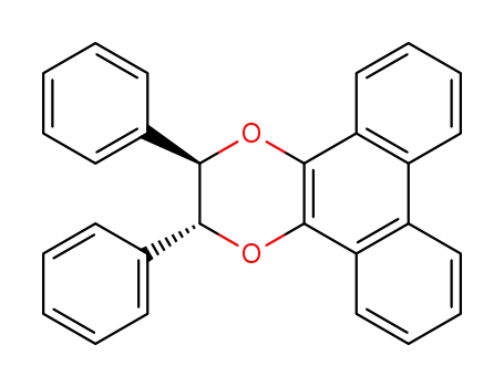 (+/-)-<i>trans</i>-2,3-Diphenyl-2,3-dihydro-phenanthro[9,10-<i>b</i>][1,4]dioxin