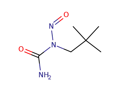 Molecular Structure of 22429-25-0 (N-neopentyl-N-nitrosourea)