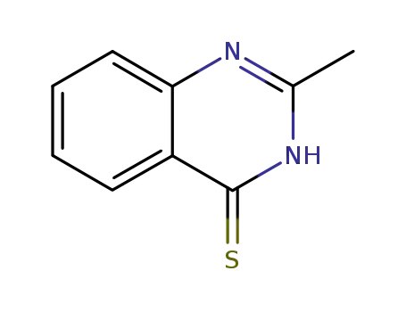 Molecular Structure of 6484-28-2 (2-METHYLQUINAZOLINE-4-THIOL)