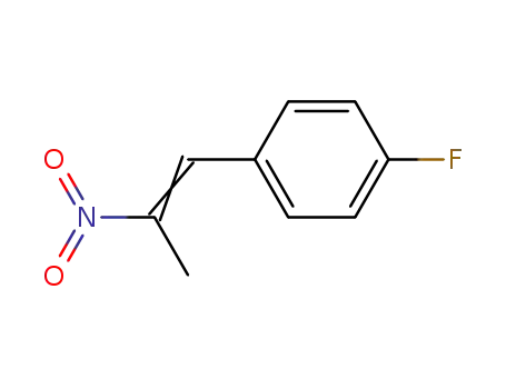 Molecular Structure of 775-31-5 (1-(4-FLUOROPHENYL)-2-NITROPROPENE)