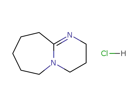 Molecular Structure of 78204-84-9 (1,8-diazabicyclo<5.4.0>undec-7-ene hidrochloride)