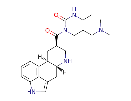 Molecular Structure of 153415-36-2 (6-Norcabergoline)