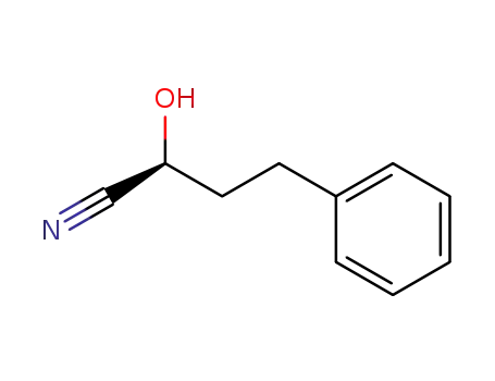 Molecular Structure of 53279-92-8 (2-Hydroxy-4-phenylbutyronitrile)