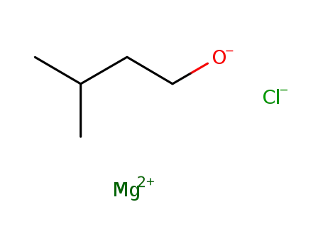 Molecular Structure of 98072-20-9 (Chloro(3-methylbutan-1-olato)magnesium)