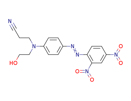 3-[4-[(2,4-dinitrophenyl)diazenyl]-N-(2-hydroxyethyl)anilino]propanenitrile
