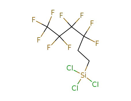 Molecular Structure of 78560-47-1 (NONAFLUOROHEXYLTRICHLOROSILANE)