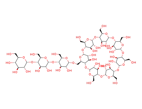 Molecular Structure of 104723-62-8 (6-O-α-D-maltotriosyl-β-cyclodextrin)