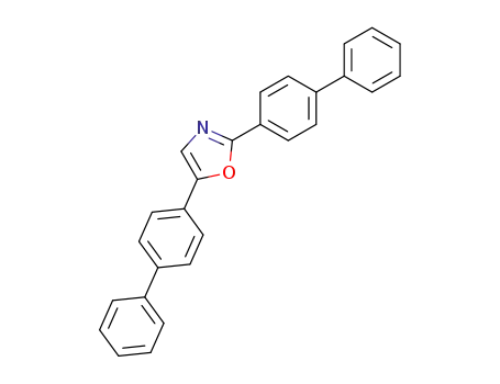 Molecular Structure of 2083-09-2 (2,5-BIS(4-BIPHENYLYL)OXAZOLE)