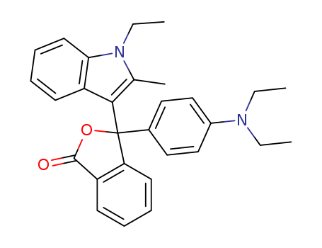 75805-17-3,3-[4-(diethylamino)phenyl]-3-(1-ethyl-2-methyl-1H-indol-3-yl)phthalide,3-[4-(diethylamino)phenyl]-3-(1-ethyl-2-methyl-1H-indol-3-yl)phthalide