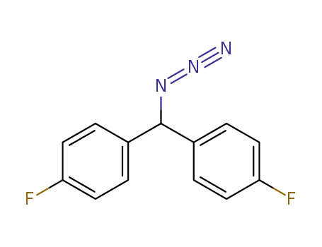 Molecular Structure of 1093981-40-8 (4,4'-(azidomethylene)bis(fluorobenzene))