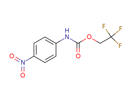 Carbamic acid, (4-nitrophenyl)-, 2,2,2-trifluoroethyl ester