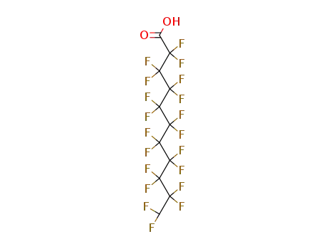 Molecular Structure of 1765-48-6 (11H-PERFLUOROUNDECANOIC ACID)