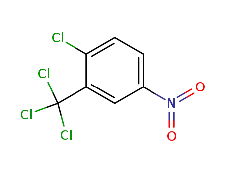 Molecular Structure of 831-50-5 (1-chloro-4-nitro-2-(trichloromethyl)benzene)