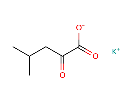 Molecular Structure of 93778-31-5 (Potassium 4-methyl-2-oxovalerate)