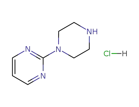 Molecular Structure of 78069-54-2 (1-(2-Pyrimidyl)piperazine hydrochloride)