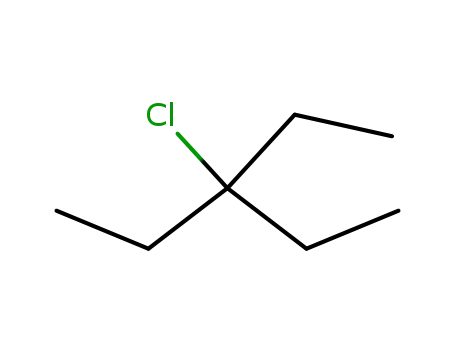 Molecular Structure of 994-25-2 (3-chloro-3-ethylpentane)
