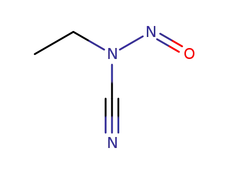 Molecular Structure of 38434-77-4 (ETHYLNITROSOCYANAMIDE)