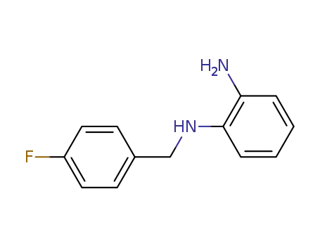 Molecular Structure of 7191-70-0 (1-N-[(4-fluorophenyl)methyl]benzene-1,2-diamine)