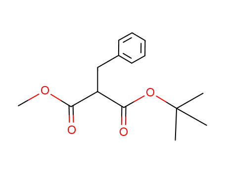 Molecular Structure of 4491-46-7 (2-benzyl-malonic acid tert-butyl ester methyl ester)