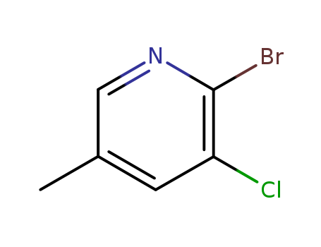 2-Bromo-3-Chloro-5-Picoline cas no. 65550-81-4 97%