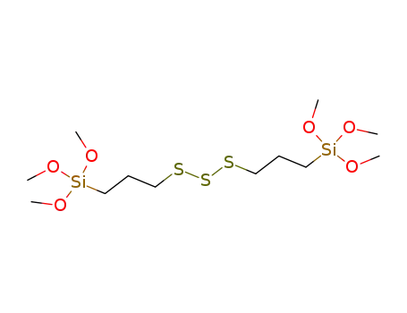 Molecular Structure of 40550-17-2 (3,3,13,13-tetramethoxy-2,14-dioxa-7,8,9-trithia-3,13-disilapentadecane)