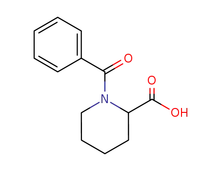 Molecular Structure of 78348-46-6 (1-BENZOYL-PIPERIDINE-2-CARBOXYLIC ACID)