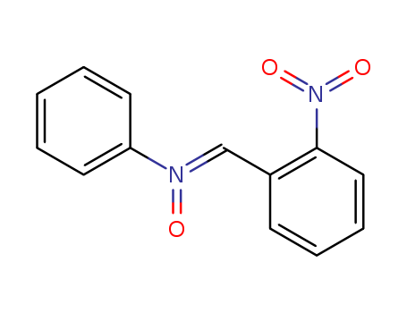 Benzenamine, N-[(2-nitrophenyl)methylene]-, N-oxide