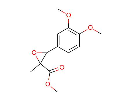 Oxiranecarboxylic acid, 3-(3,4-dimethoxyphenyl)-2-methyl-, methyl ester