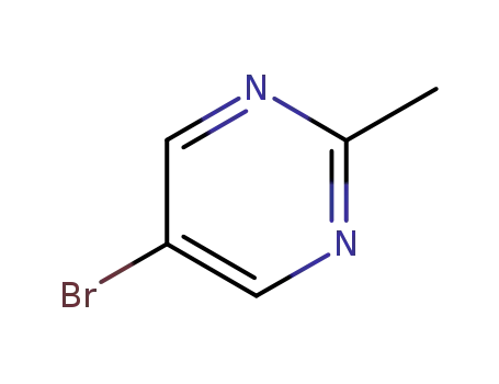 Molecular Structure of 7752-78-5 (5-BROMO-2-METHYL-PYRIMIDINE)