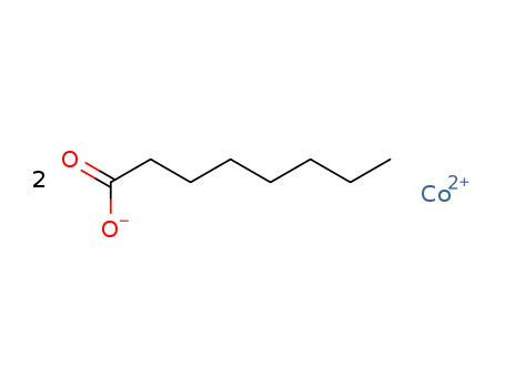 Molecular Structure of 1588-79-0 (cobalt dioctanoate)