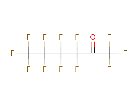 Molecular Structure of 755-27-1 (perfluoro-2-hexanone)