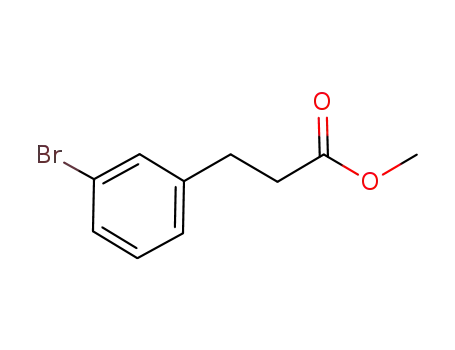 Molecular Structure of 151583-29-8 (methyl 3-(3-bromophenyl)propanoate)