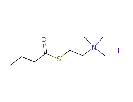 Molecular Structure of 1866-16-6 (S-BUTYRYLTHIOCHOLINE IODIDE)