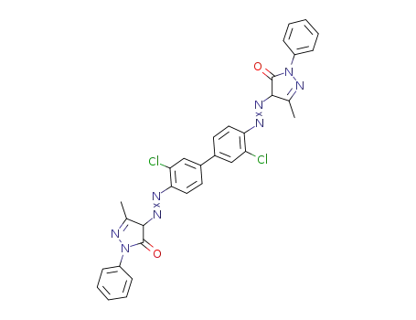 Molecular Structure of 3520-72-7 (Pigment Orange 13)